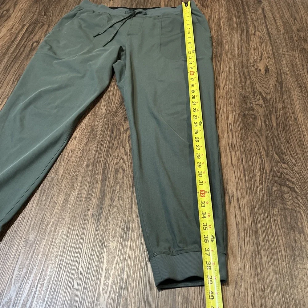 Lululemon Mens ABC Warpstreme Jogger Athletic Pants Color Green Size XL READ